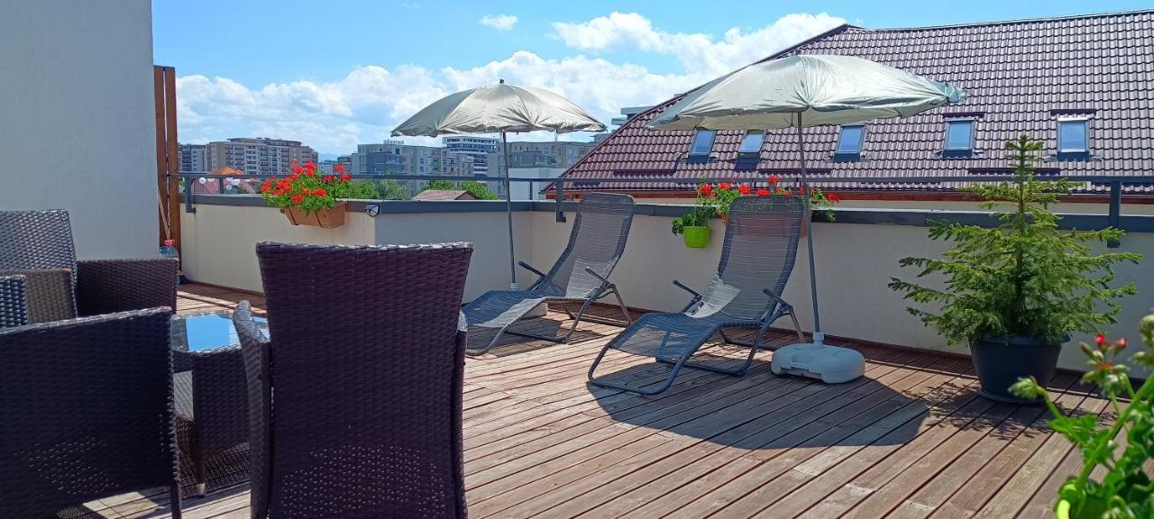 Ama Apartament Cu Terasa 50 Mp & Parcare ブラショフ エクステリア 写真
